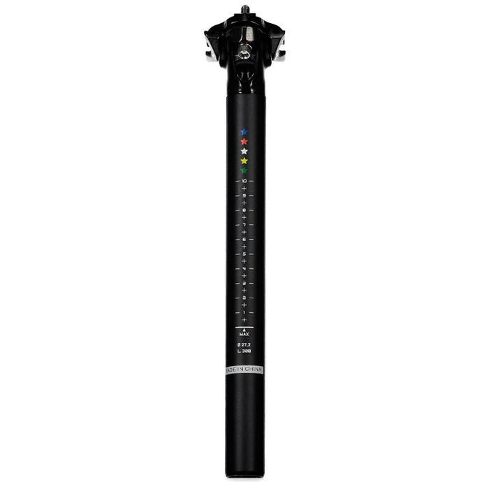 TERLARIS Seatpost Cinelli Pillar 27.2 mm 27 2 31.6 mm 31 6 Alloy Black Anodized