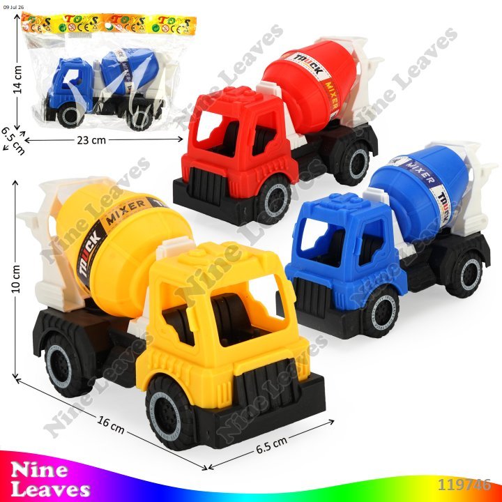 Mainan Anak Truk Konstruksi Truk Molen/Truk Crane Mainan Kendaraan Toys