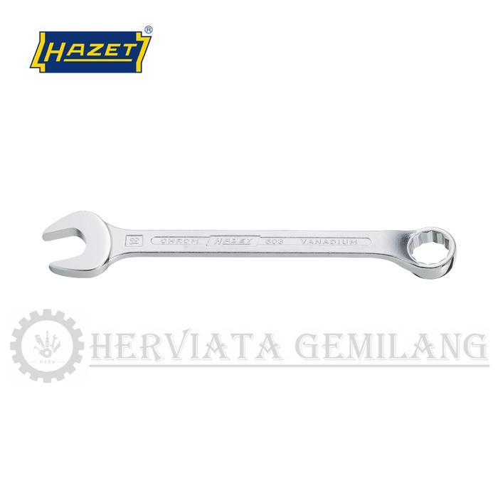 Ada Stok HAZET Combination Spanner 10 mm / Kunci Pas Ring