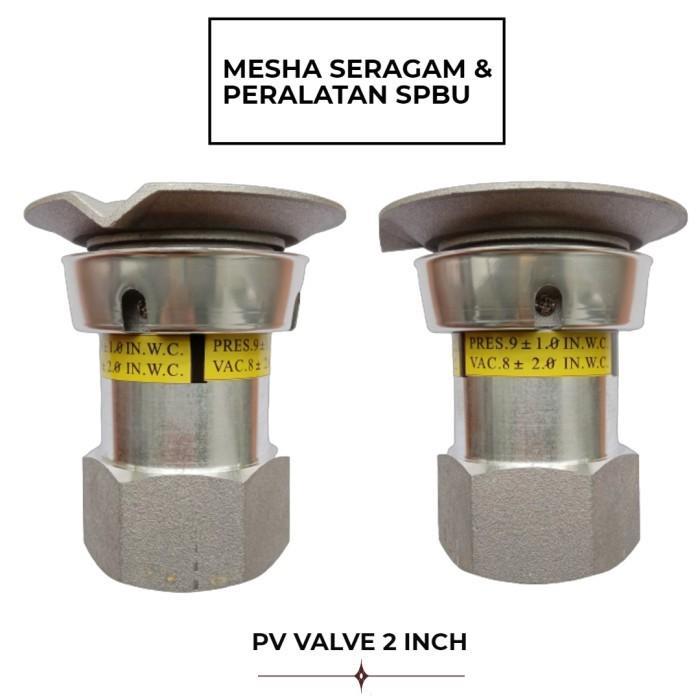 Pv Vent Pressure Vacuum Valve Free Vent Bensin Spbu Filter Udara Tangki Bbm