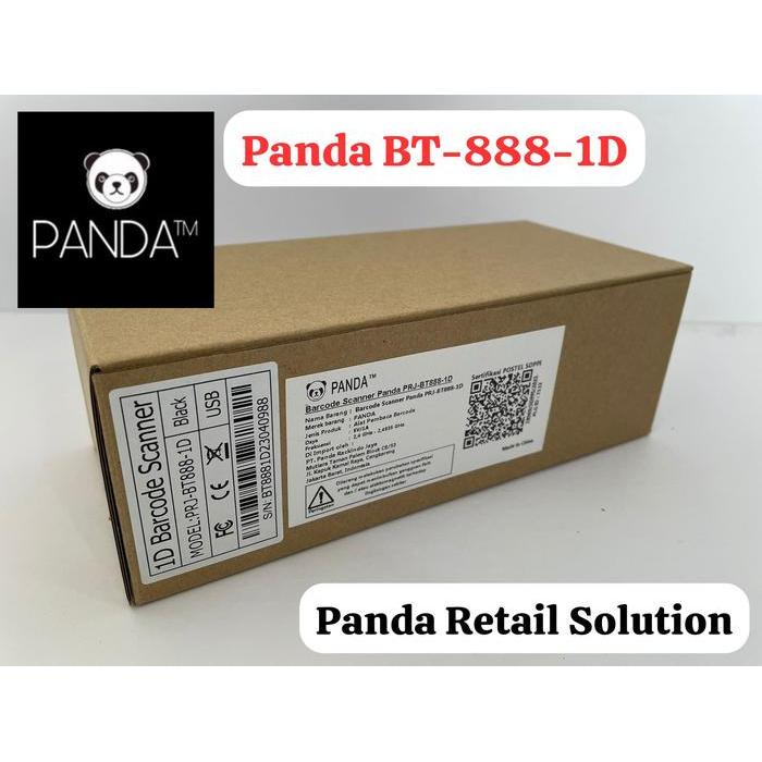 PANDA PRJ-BT888-1D WERELESS LASER BARCODE SCANNER (BLUETOOTH+2.4G) Mesin