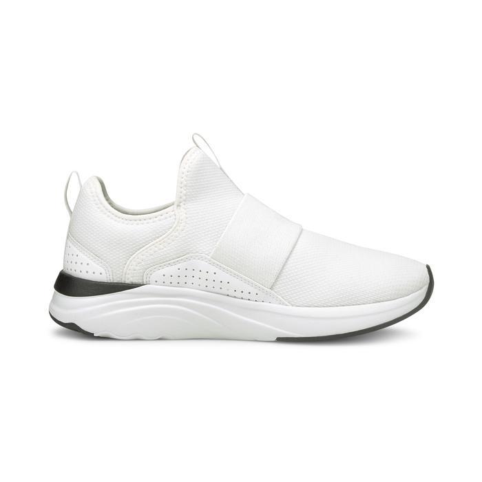 Elite Sport - Puma Softride Sophia Slip-On Running Shoes Women Puma White-Puma Black