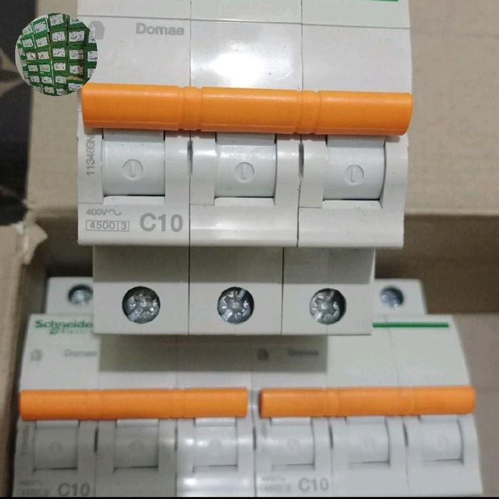 SCHNEIDER MCB 3PHASE 6A,10A,16A,20A(4,5 kA)