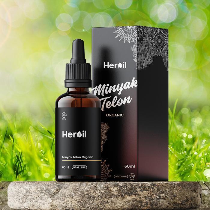 Minyak Telon Heroil Organik Herbal Essential Premium Dewasa Dan Anak - Pipi Chubby