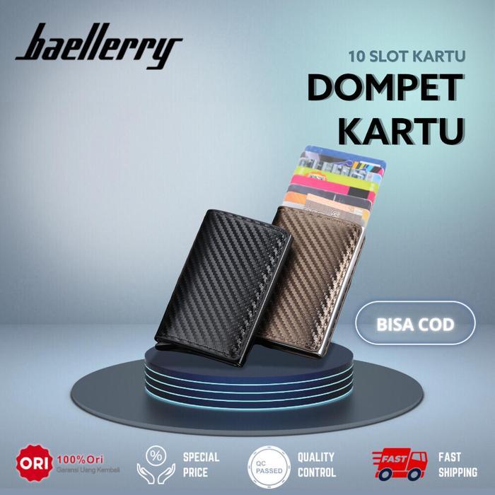 Saku Smart Card Holder Wallet Rfid Pria Wanita