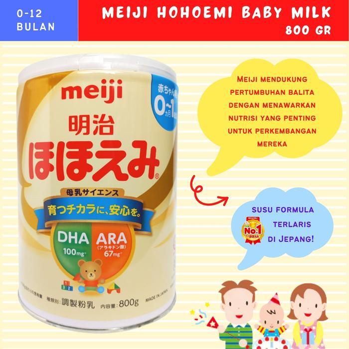 MEIJI HOHOEMI Susu Formula Jepang Newborn 0 bulan keatas