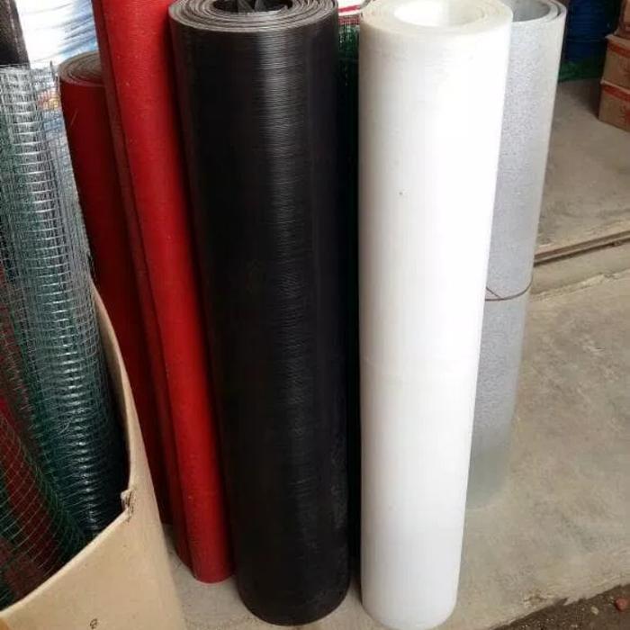 "New" Fiber pagar / fiber penutup pagar. Warna hitam Garis