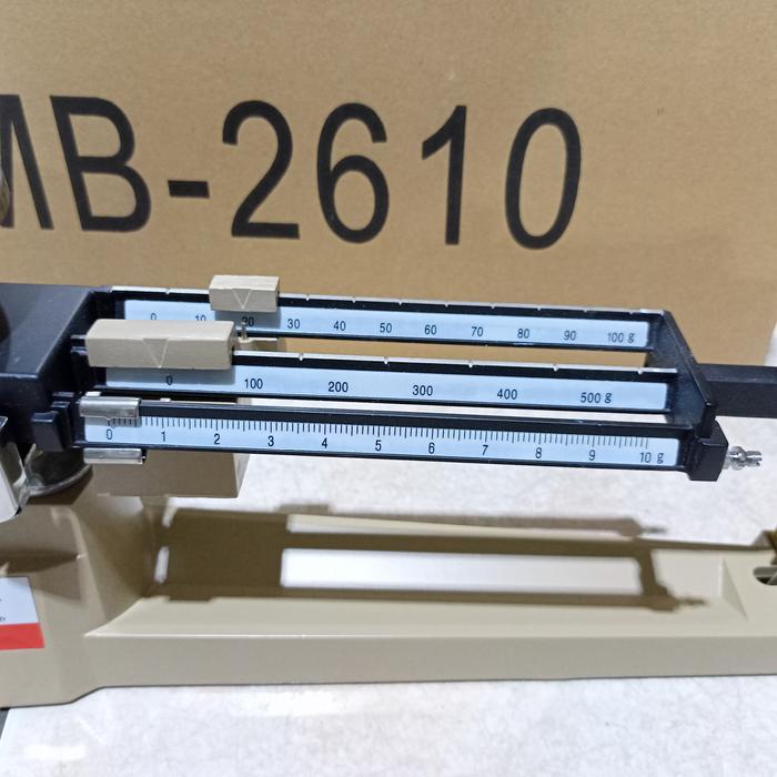Timbangan Neraca 2610 Triple Beam Balance 2610 Timbangan Neraca 3 ( Tiga ) Lengan Manual