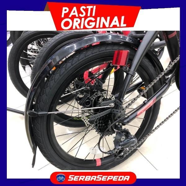 Polygon Fender Sepeda Lipat 20 - Aksesoris Sepeda