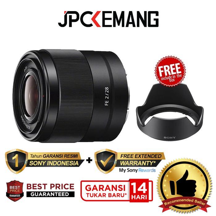 Sony Fe 28Mm F2 Lensa Sony 28 Mm F/2 Garansi Resmi