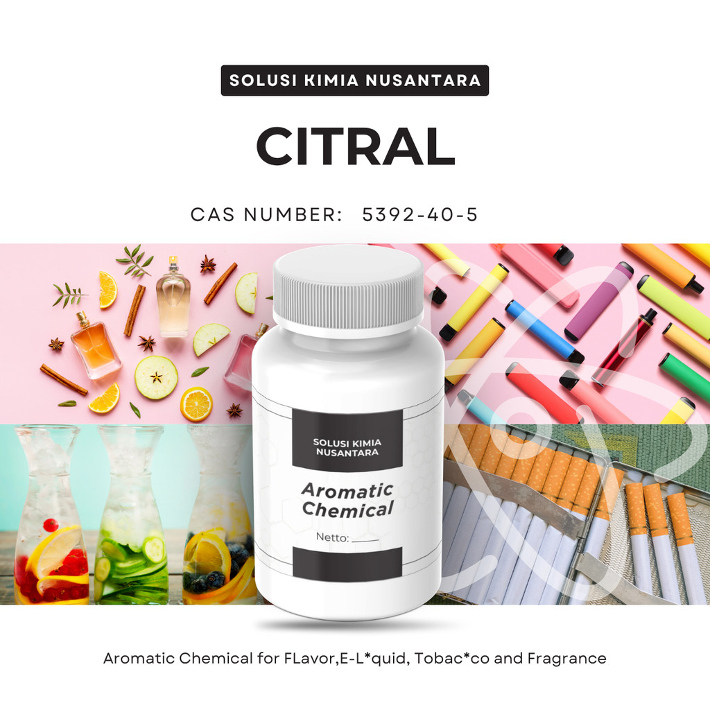 Citral Aromatic Chemical Flavor Fragrance Solusi Kimia Nusantara