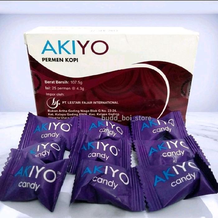 PermenAkiyoOriginalCandy 1Box isi 25pcs terbaik