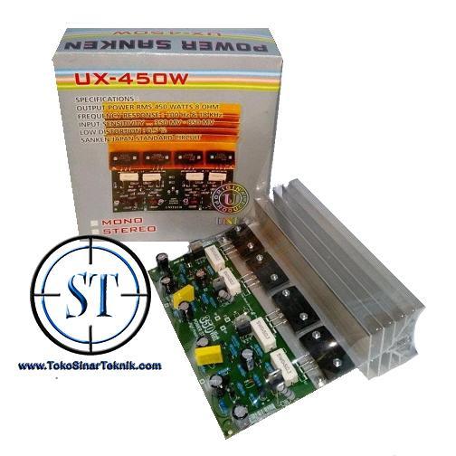 Kit PA. 450W UX-450 Stereo FULL RANGE for Mid Hh