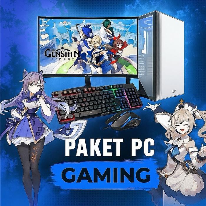 PC RAKITAN CPU LIVE STREAMING I PC GAMING I PC RENDERING I PC EDITING FULLSET