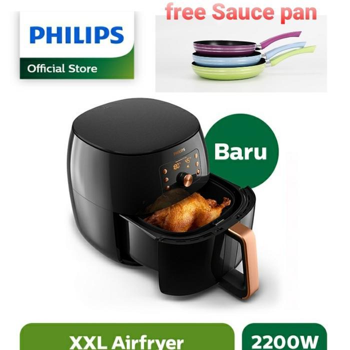 Free sauce pan Philips Premium Air Fryer HD9860/HD-9860/HD 9860/90