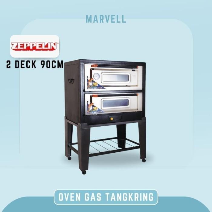 Black Oven 2 Deck Zeppelin 90 Cm Oven Gas Non Pemantik Garansi Resmi