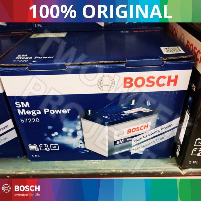Aki Mobil BOSCH Maintenance Free MF Aki Accu Kering Mobil Bosch Blue MF Original DIN 57220 - SM Mega