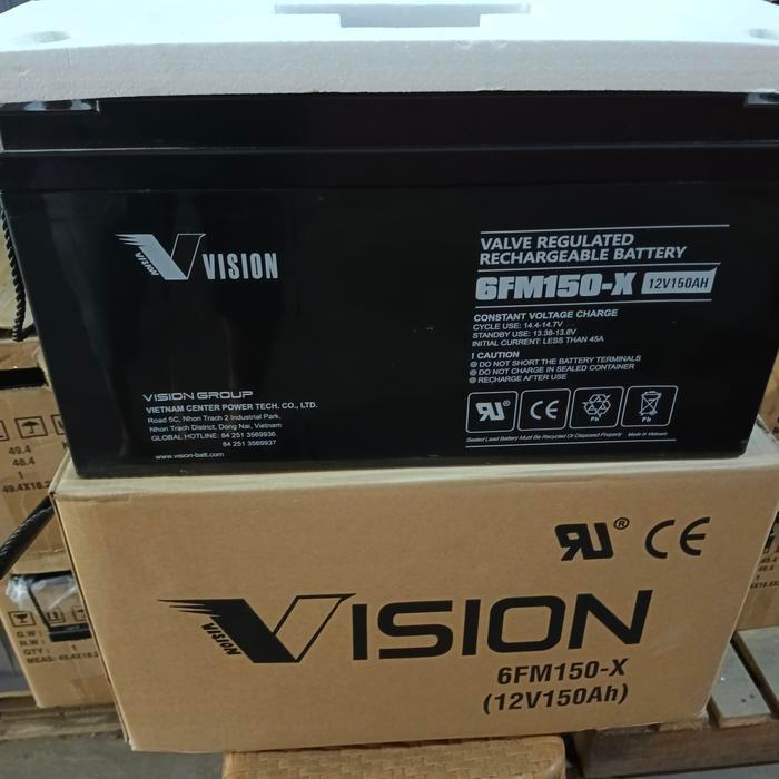 battery vrla Vision 12v150ah