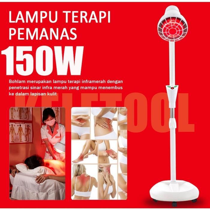 150 Watt Fisioterapi Inframerah Alat Fisioterapi Lampu Terapi Sinar Infra Red Infrares Fisioterapi