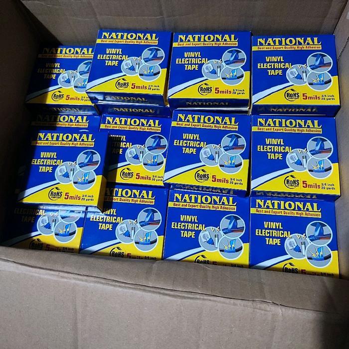TERVIRAL [20 PCS] Isolasi national solasi hitam 100% ORI