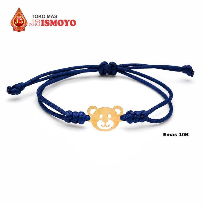 Gelang Emas Anak Tali Bear J5 Ismoyo
