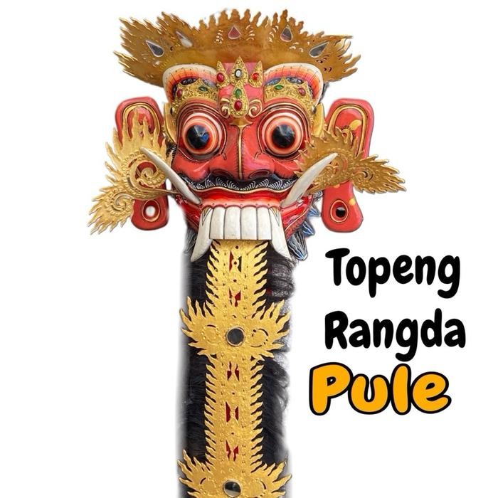 <<<<<] Tapel dan Lidah Rangda Kayu Pule - TOPENG RANGDA PULE -Rangda Sakral - Topeng Leak Jawan