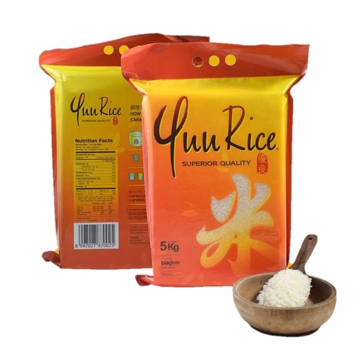 i5z3 Biogene Yuu Rice 5 Kg Beras Pulen Premium
