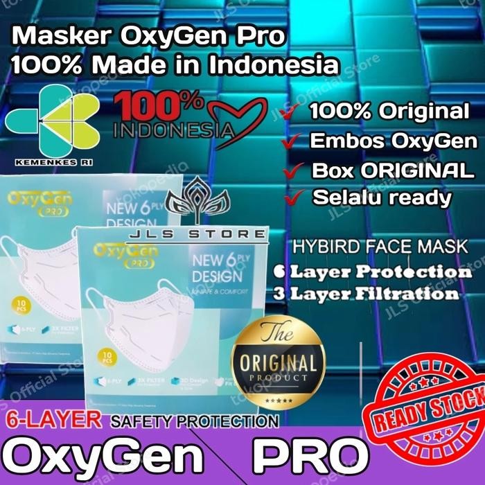 New Masker Premium KN95 X Duckbill OxyGen Pro Masker Hybrid KN95 Genio