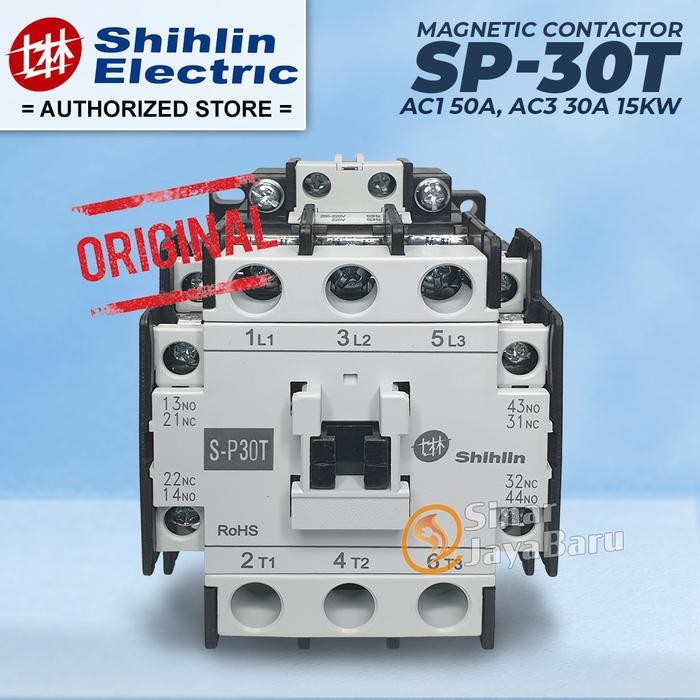 SHIHLIN Kontaktor Contactor S-P30T SP30T S-P30 SP30 24V 110V 220V 380V
