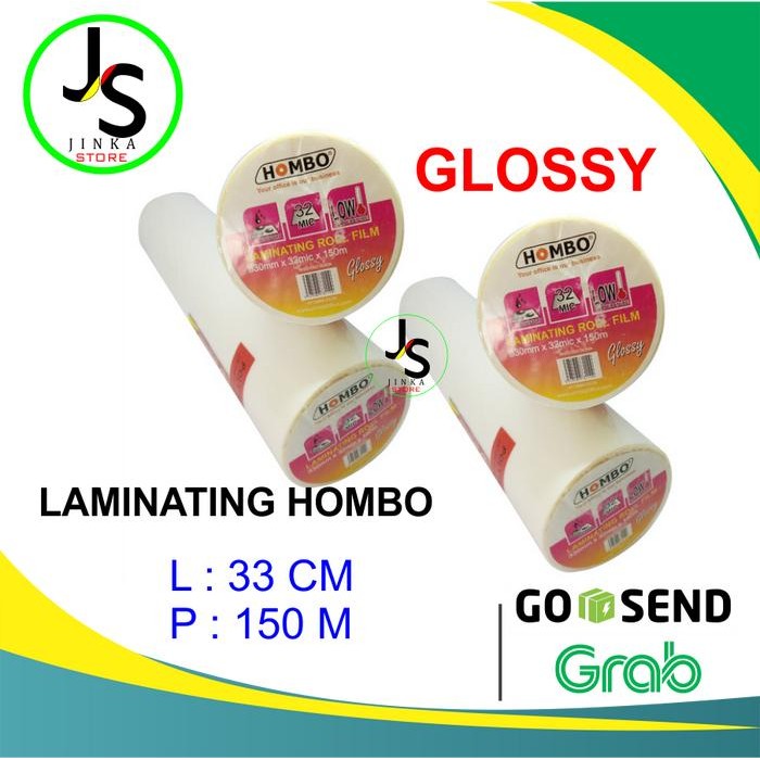 Plastik Laminating Laminasi Roll Thermal Panas - Hombo Glossy