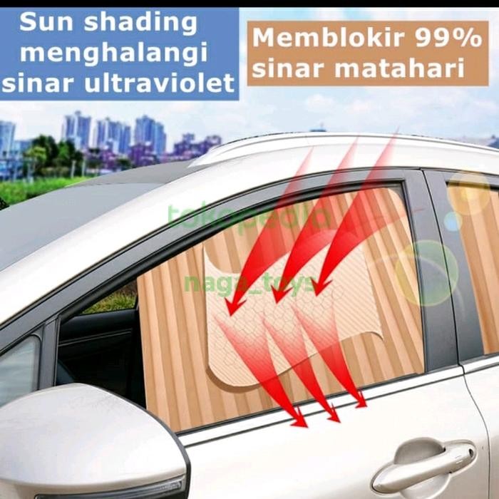 Tirai Mobil Magnet Gorden Mobil Innova Venturer