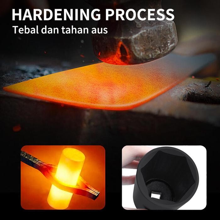 Imata Kunci Sok Impact/Kunci Socket Extention Impact Set Bahan Cr-Mo