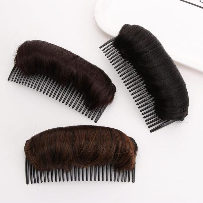 tvkj- Pengembang Poni Dan Rambut Pengganti Sasak Sirkam Dengan Rambut Palsu