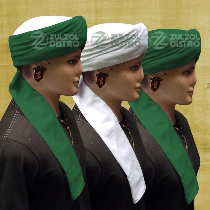 ASLI Peci Sorban Habib Imamah Permanen Premium - Surban Imamah Habib Instan READY STOCK