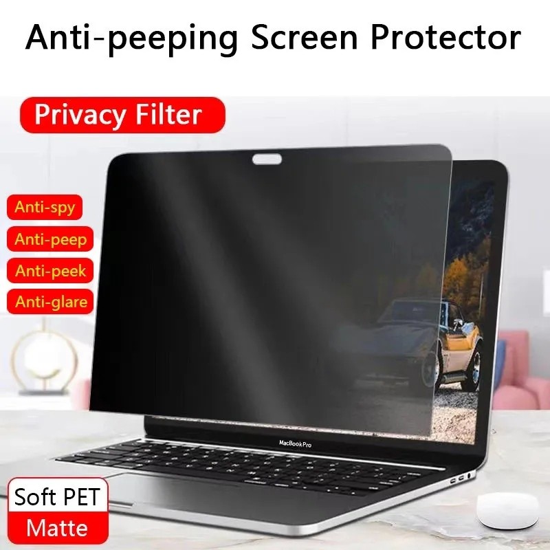 Anti-Peeping Screen Protector For Macbook Air 13 13.6 15 M1 M2 Pro 14 16 2023 Anti-Peek Anti-Spy