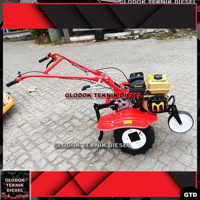 Mesin Traktor Bajak Tanah Sawah Kebun Power Tiller Cultivator Tiller KB-500 KB 500T Maestro Original