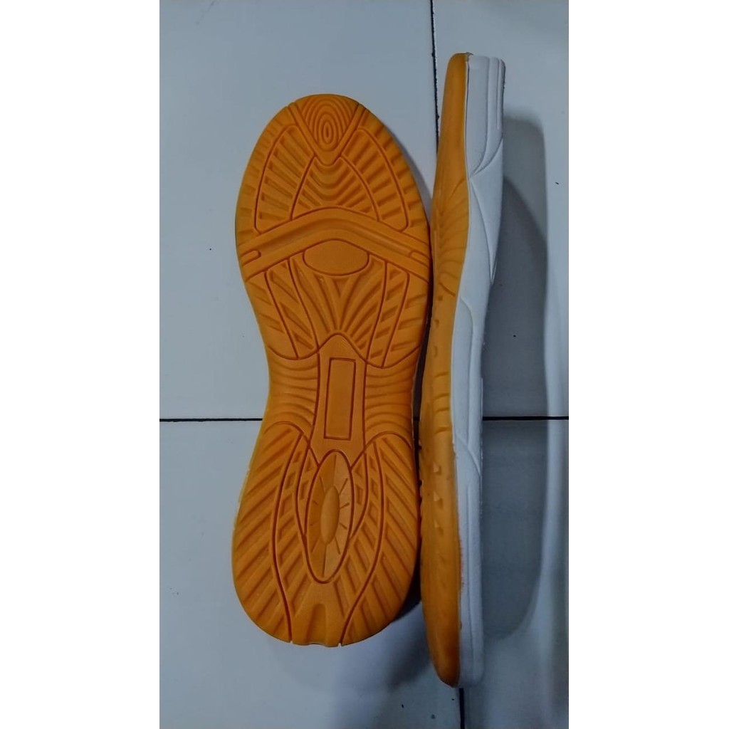 ASLI Sol Sepatu Futsal Terlaris Sol Sepatu Futsal Odrey Putih Pentil READY STOCK