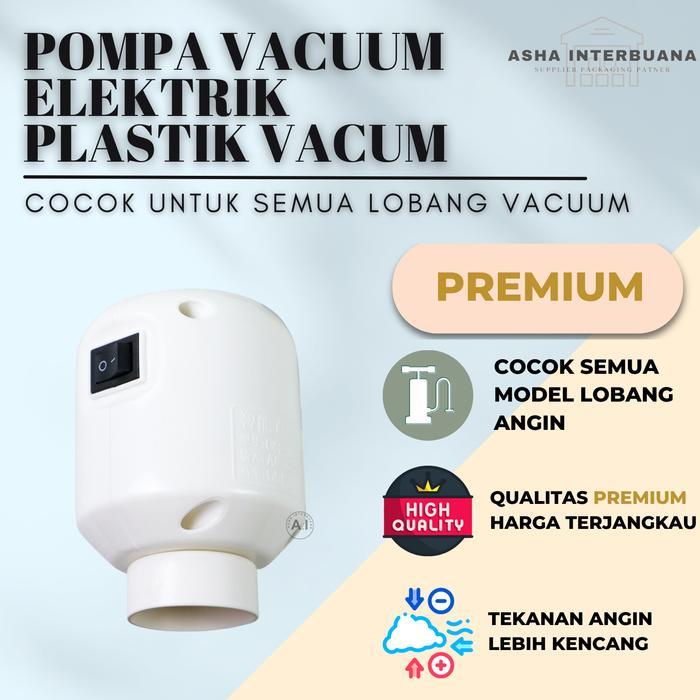 Pompa Vacuum Elektrik Plastik Vacum Baju Mesin Vakum Pakaian Travel