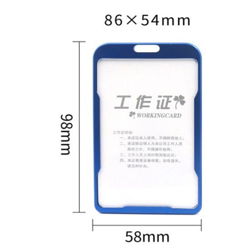 Business Card Case Holder Credit Card Holder Metal Box Cover Men Women Business ID Card Holder