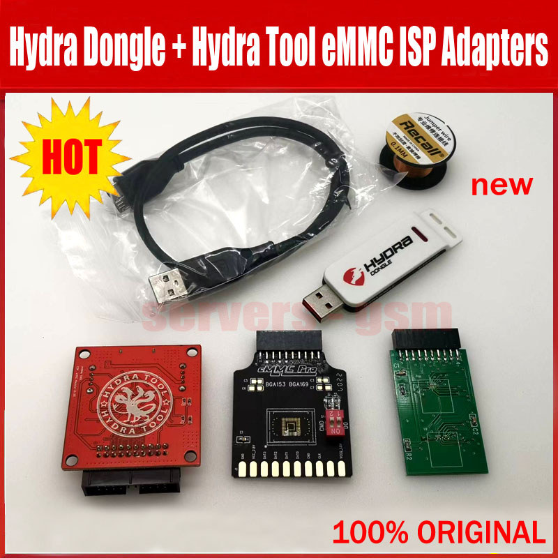 2023 Original New Hydra Dongle Tool And eMMC ISP Adapters Tool