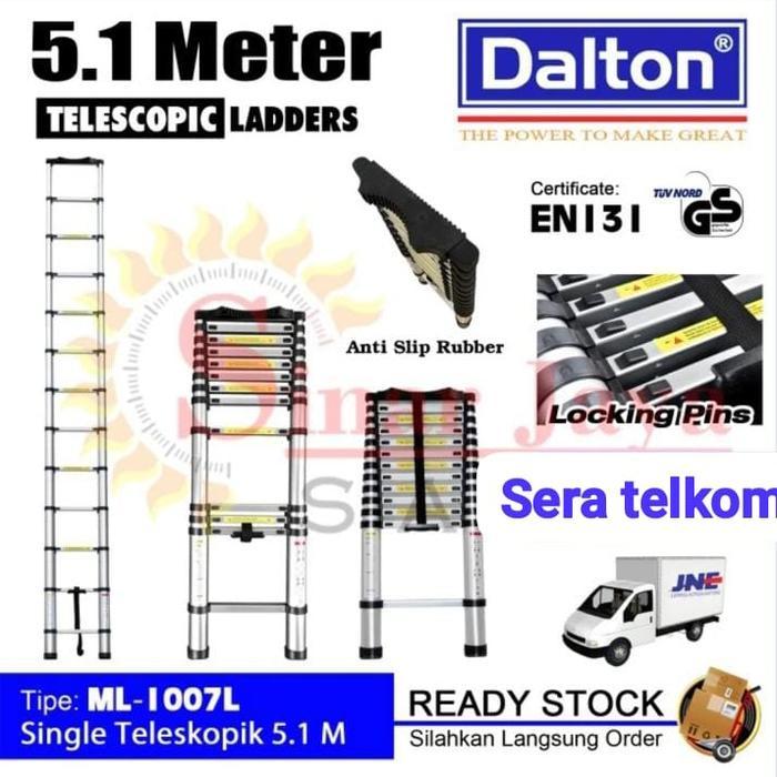 Tangga teleskopik DALTON 5M