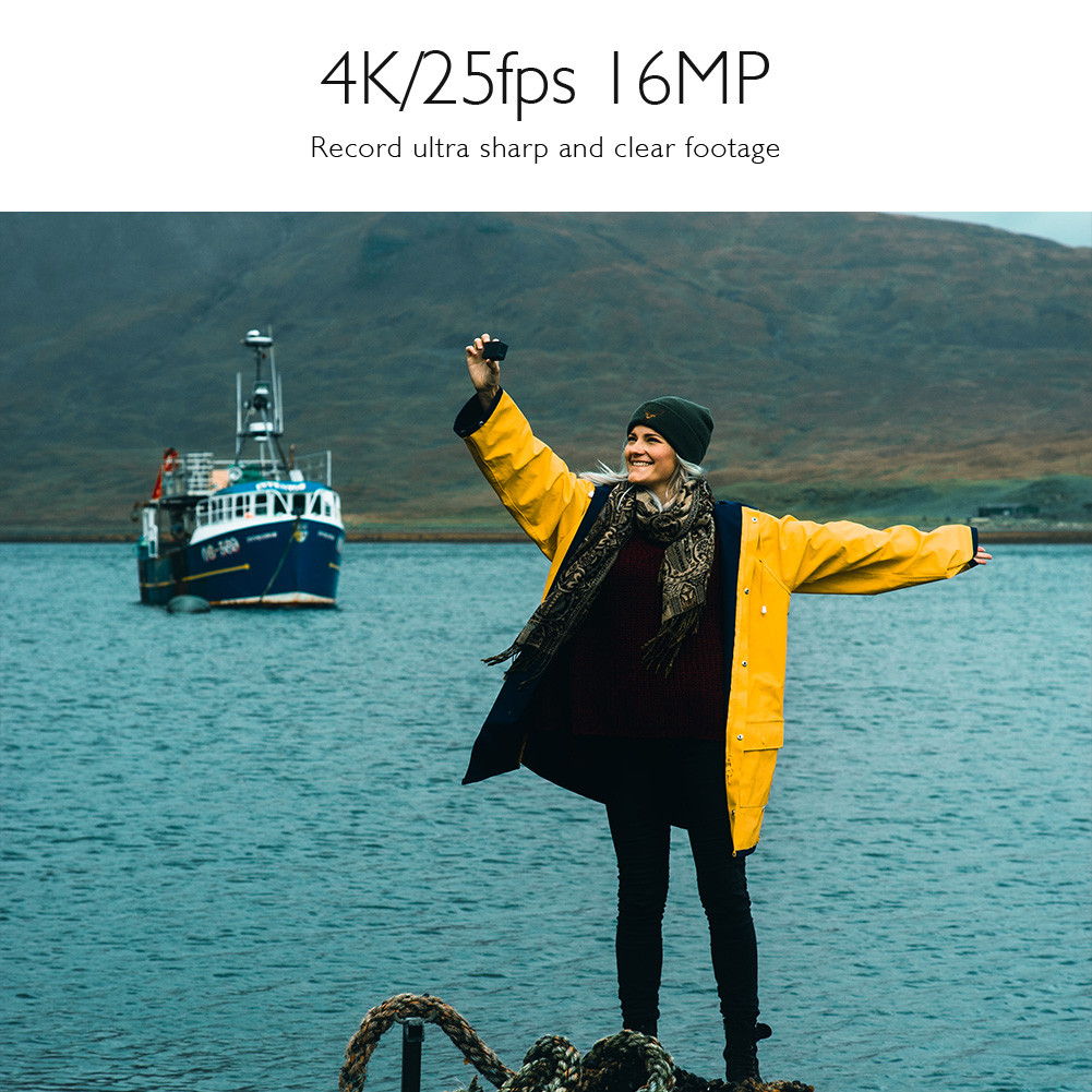 AKASO Action Camera EK7000 Pro Touch Screen 40m Waterproof Camera Remote Control 4K Sports Camera wi