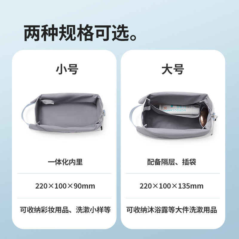 Naturehike Travel Toiletry Bag Women Makeup Bag Foldable Waterproof Wash Bag Outdoor Storage Bag