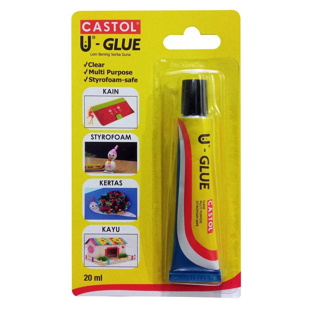 Lem Castol U-Glue Tube 20cc