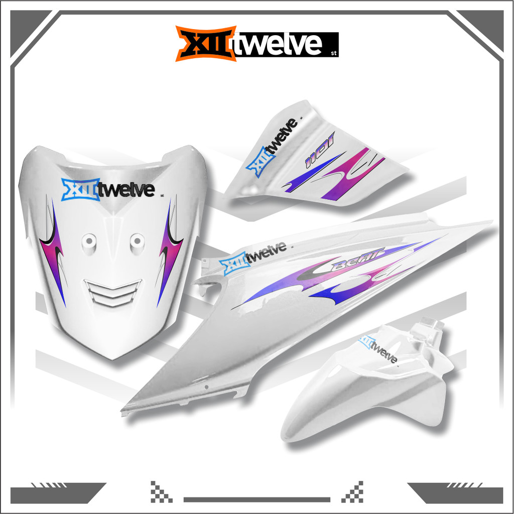 STRIPING MOTOR BEAT KARBU MOTIF VIETNAM STYLE TRANSPARAN