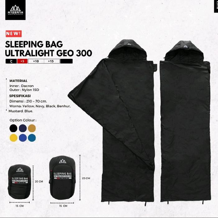SLEEPING BAG ANGSANA GEO 300 COMPRESSION SACK Limited Edition