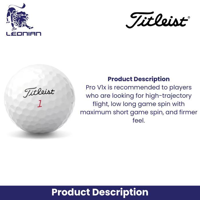 Bola Golf Titleist Pro V1X Balls Golf