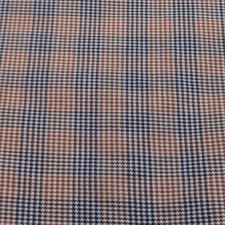 TERJAMIN Katun Shirting Classic Tartan Shirting Biru Kuning