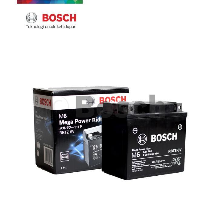 Aki Motor Honda Stylo Bosch Rbtz-6V