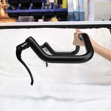 Brake Lever Tanduk Tektro Rx4.1 Handle Rem Bullhorn Sepeda Triathlon Fixie Cansucc Tt Stang Chrome